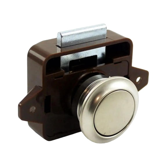 yotijar Push Button Latch Lock Accessories Cabinet Door for RV Van Camper B
