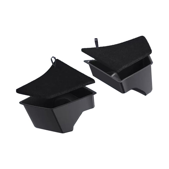 yotijar Rear Trunk Side Storage Box Durable Trunk Accessories for 4 Piece