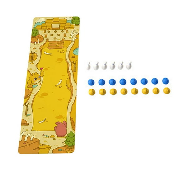 yotijar Sports Game Set Mini Tabletop Game Sports Game Suit Tabletop Curling Game for