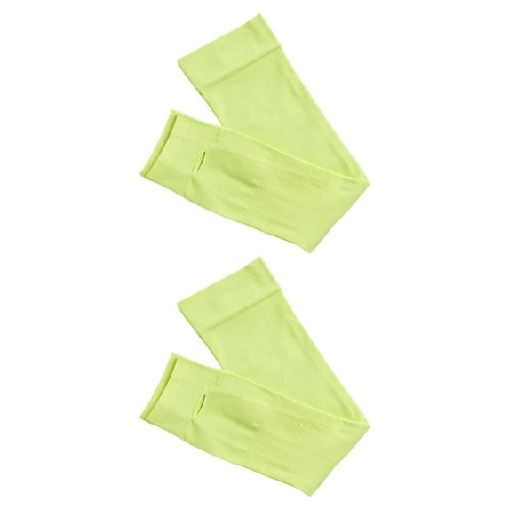 yotijar Sun Protection Arm Sleeve Breathable Arm Cover for Gardening Cycling Working green