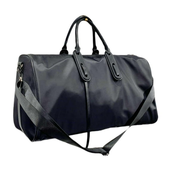 yotijar Travel Duffel Bag Black Luggage Bag Shoulder Bag for Man Women Overnight Bag