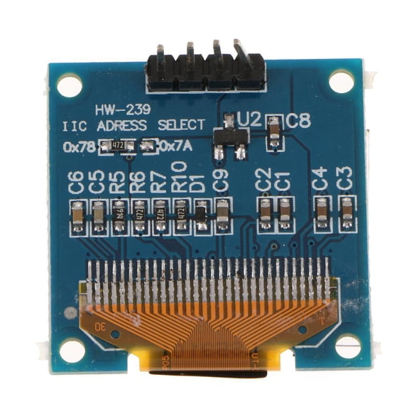 yotijay 0.96in IIC Communication 128x64 OLED LED Display Module For White