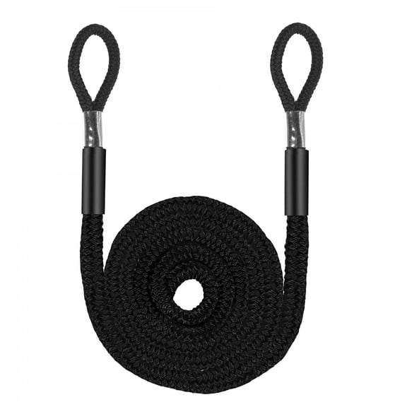 yotijay 1/2 Inch Mooring Line, Boat Rope, Abrasion Resistant, High Strength Marine Grade 3m