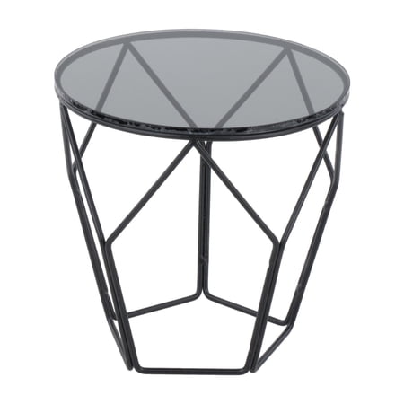 yotijay 1/6 Modern Glass Table Furniture Coffee Table for 12'' Action Figures Decoration