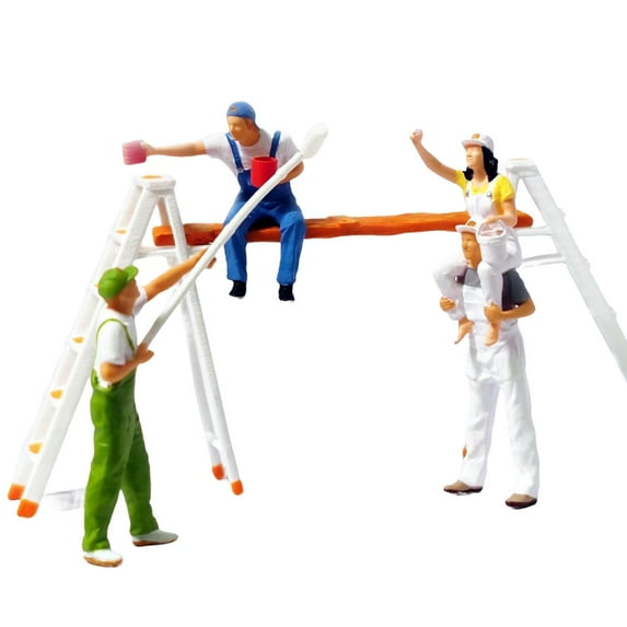 yotijay 1:64 Scale Miniature Painter Model Figures Table Scene Scenes DIY Projects ,