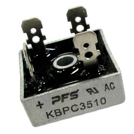 yotijay 1 Piece 35A 1000V Single Phase Diode Bridge Rectifier Module KBPC5010