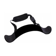 yotijay 1 Piece Bicep Blaster Arm Curl Isolator Plate Adjustable Strap Iron Construction Targeted Support Suitable for Focused Bicep Training Home Workout Gym Use