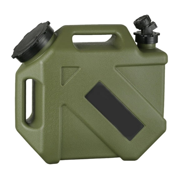yotijay 10 L Water Container Water Jug with Faucet Portable Large Capacity Water Carrier