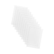 yotijay 10 Pieces Eye Meshes for Therian Mesh Sheets for Cosplay DIY Fursuits Furry White