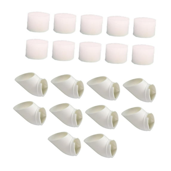 yotijay 10 Pieces Hydroponic Colonization Cups Greenhouse Hydroponics Vertical