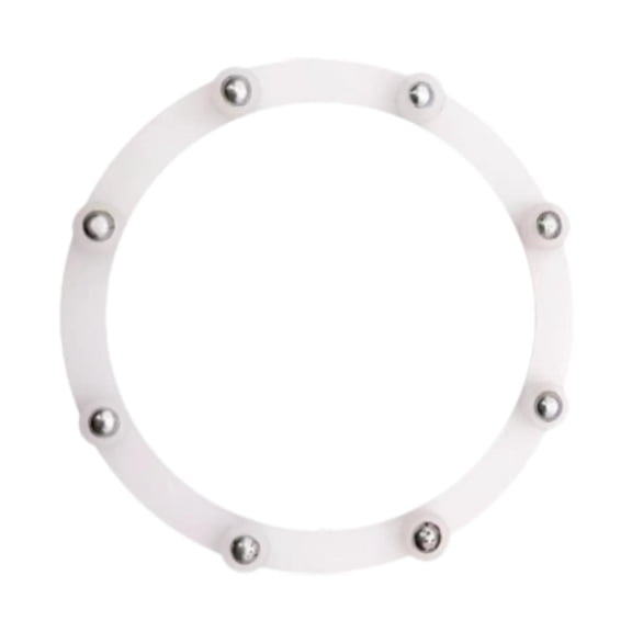 yotijay 10 Pieces Rotating Turntable Bearing Hardware Replacement Smooth Table Turntable 98 mm