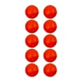 thumbnail image 1 of yotijay 10 Pieces Silent Pickleball Foam Ball PU Foam Soft for Girls Boys Activities red, 1 of 7