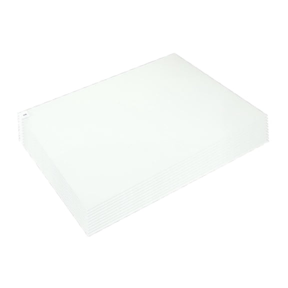 yotijay 10 Pieces Sticky Mat for Cleanroom Tacky Pads for Rentals Hotels Server Room white