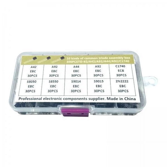 yotijay ,10 Values A92 A94,TO 92 Assorted Set A42 A44,DIY Electronic Circuit Triode Components,Semiconductor Accessories,C1740 S8050