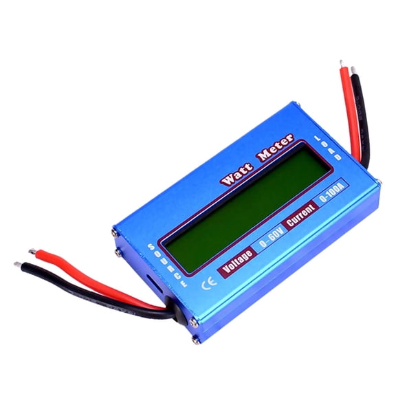 yotijay 100A / 150A 4.8V-60V LCD Watt Meter Voltage Tester Power Analyzer High Precision