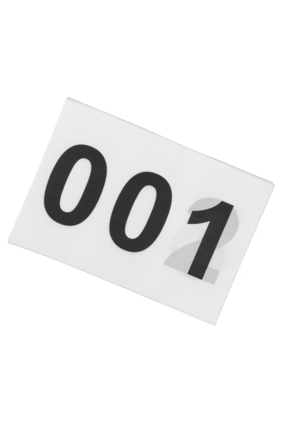 100Pcs Running Bibs for Races Running Numbers Field Competition Lightweight Tear