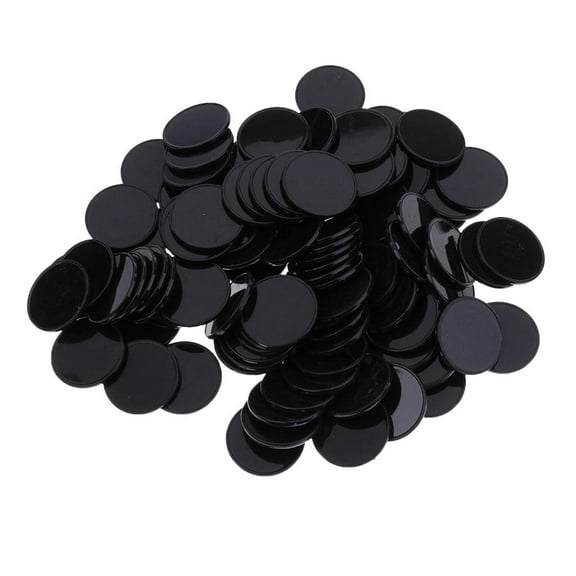 yotijay 100pcs Bingo Chips Circle Board Game Accessories s