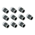 thumbnail image 1 of yotijay 10Pcs Golf Ferrules for Taper Tip Iron Wedge Premium Golf Club Repair Covers White Black, 1 of 9