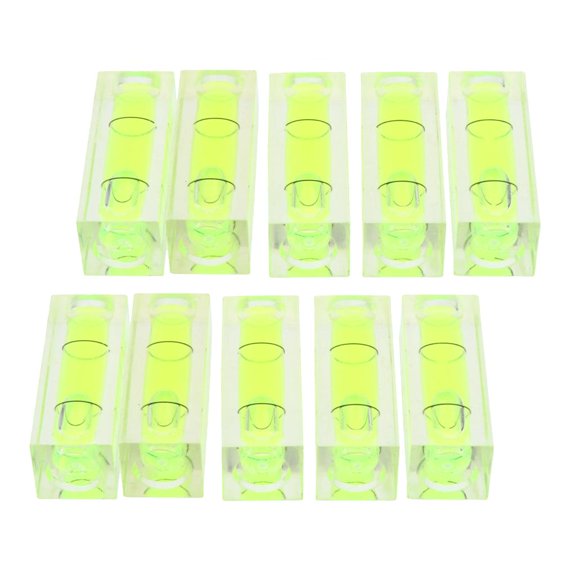 yotijay 10pcs Bubble Level Measuring Equipment Level Picture Hanging Square