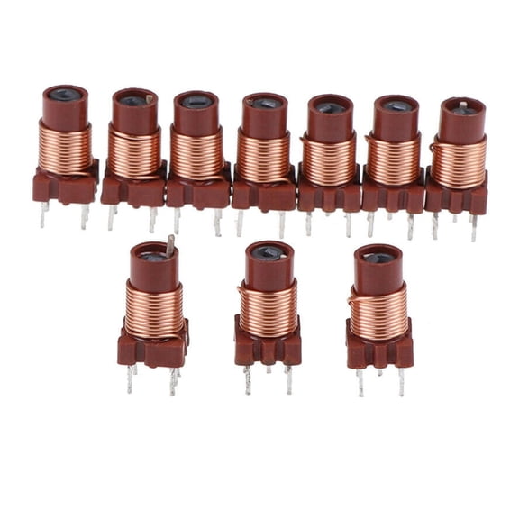 yotijay 10x Adjustable High Frequency ferrite Core Inductors Accessories 0.6UH-1.7UH