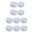 thumbnail image 1 of yotijay 10x Screw Top Round Aluminum Tins with Screw Caps for Cosmetic DIY Salve, 1 of 8