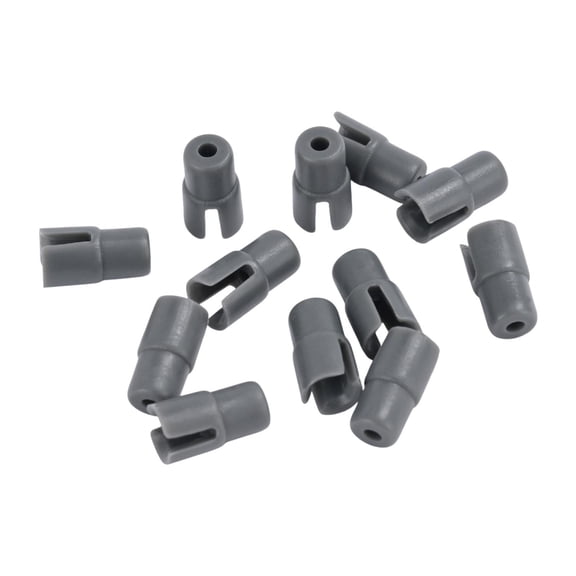 yotijay 12 Pieces 1/87 HO Scale Shaft Coupler for Trains Model Railways DIY Modified