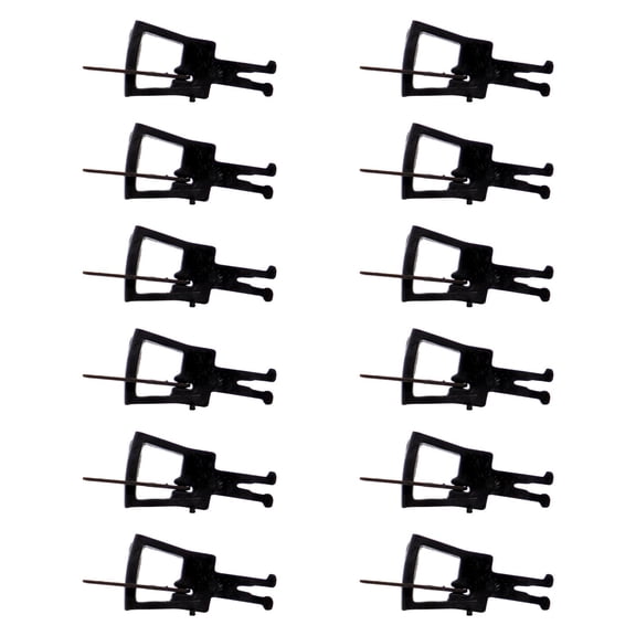 yotijay 12 Pieces Model Trains HO Scale Coupler Hooks Hobby Train Accessory for 1:87