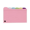 thumbnail image 1 of yotijay 150 Pcs 3x5 Index Card Dividers, , Assorted Cards, Round Index Tabs, 1 of 5