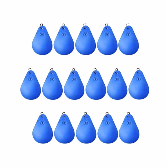 yotijay 16 Pieces Pool Cover Weights PVC Material Easy to Use Convenient Practical Heavy