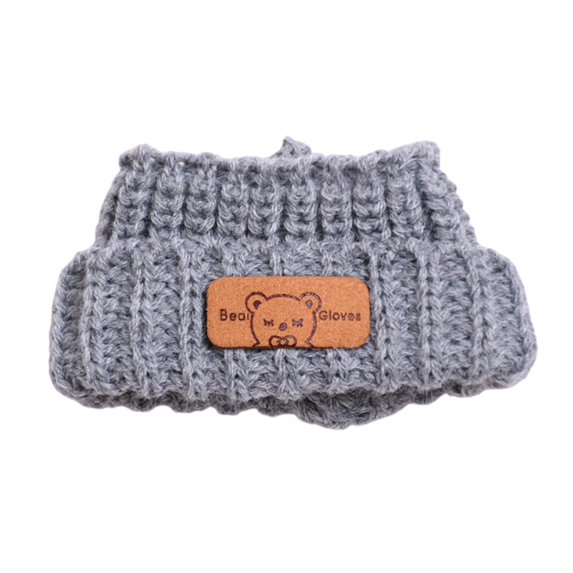 yotijay 17cm Doll Hat Doll Accessories Pretend Your Own Dolls Cute Doll Hat Doll Knitted Hat for 6.69inch Doll Gray