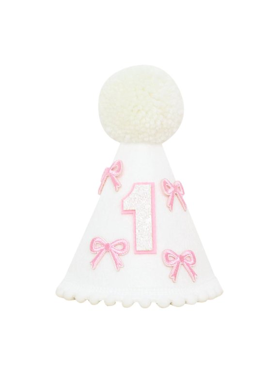 1ST Birthday Hat Boho Soft Baby First Birthday Party Decoration for Princess