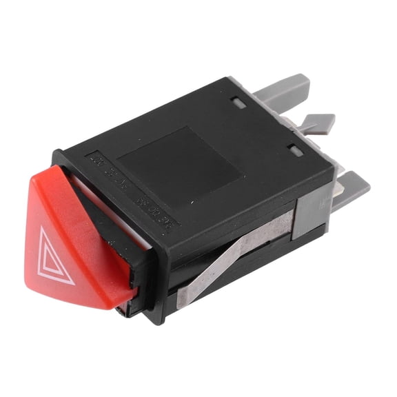 yotijay 1U0953235B Hazard Lighting Switch Button Emergency Hazard Warning Flasher Black