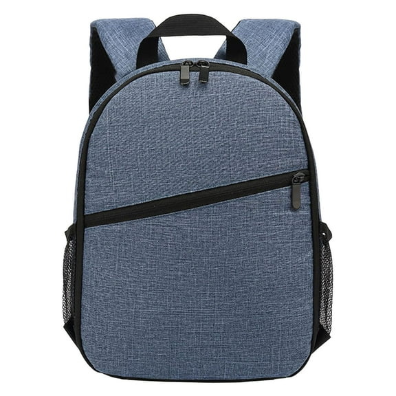 yotijay 1x Waterproof Travel Camera Bag Backpack DSLR Portable Small for Lens Pouch Blue