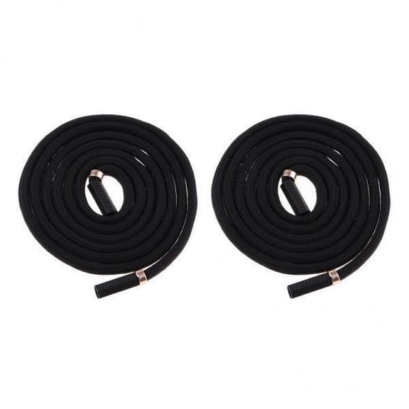 yotijay 2-4 Packung 2Pieces Drawstring Cord with Metal Tips- Useful Replacement Pant String 2 Pcs