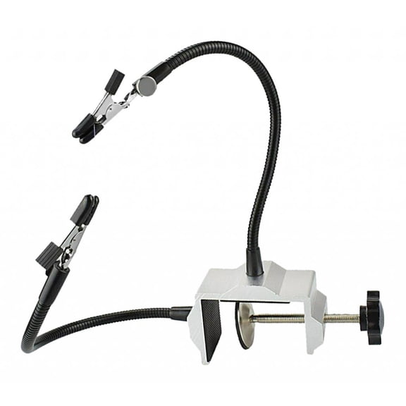 yotijay 2 Flexible Soldering Station With Helping Hands For Soldering, Repair, Modeling,