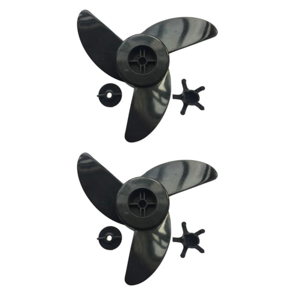 yotijay 2 Pieces Boat Propellers Outboard Propellers for Marine Yachts Fishing Boats