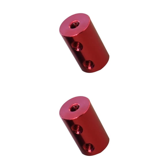 yotijay 2 Pieces Flexible Shaft Coupling Rigid Coupler Motor Connector 2-3mm+2-2mm