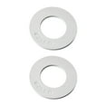 thumbnail image 1 of yotijay 2 Pieces Micro Weight Plates Extra Weights Compact Drop Resistant Change Weight Plates for Workout Progressive Cross Training White 0.25kg, 1 of 8
