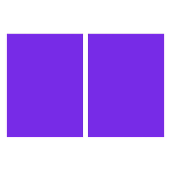 yotijay 2 Pieces PVC Translucent Sheet Correction Gel Light Filter Lightweight Crafts A4 purple