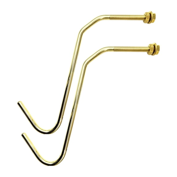 yotijay 2 Pieces Snooker Billiard Cue Hooks Bridge Rod Pool Table Hooks Snooker Pool Cue Style D