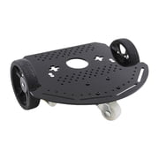 yotijay 2 Robot Car Chassis,Base High Friction Professional with Silicone Wheels RC Car