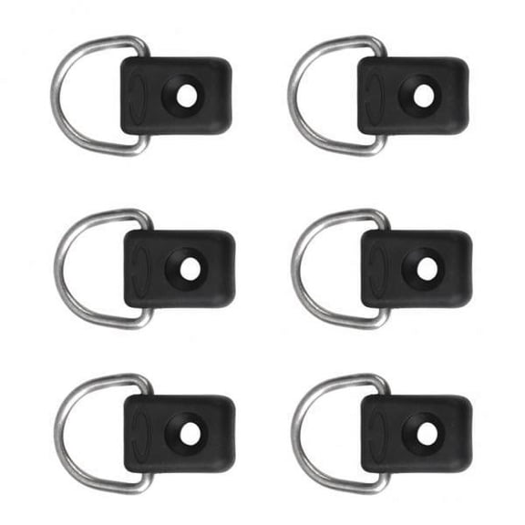 yotijay 2 of 6 Safety Kayak D And Deck Loops Outfitting Mounting Kit for Canoe Rigging
