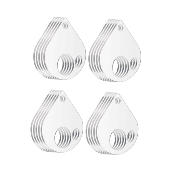 yotijay 20 Pieces Drops Thread Storage Cards Holder Board Tread Bobbins for