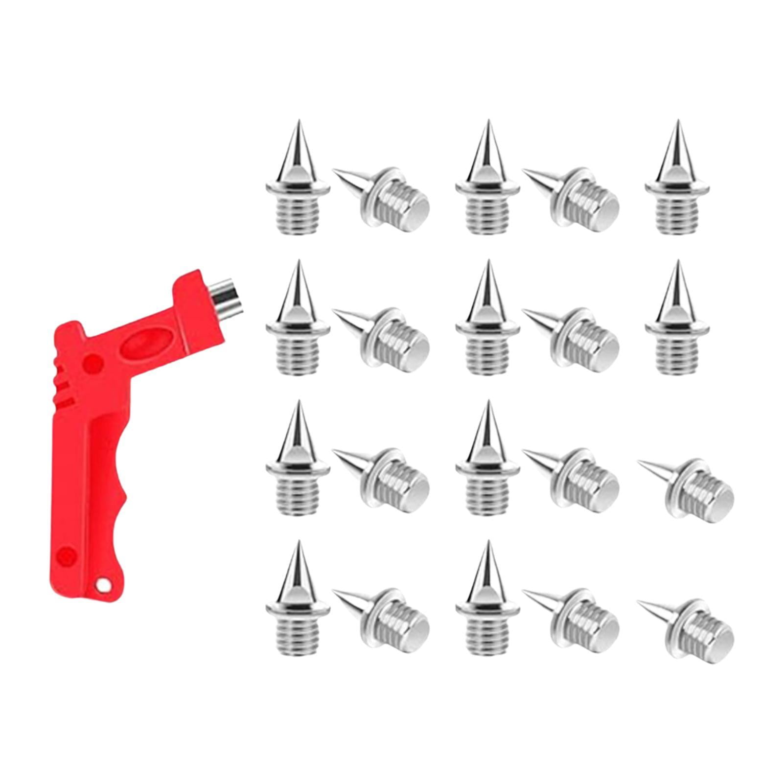 yotijay 20Pcs Track Shoe Spikes Short Distance Running Spikes for ...