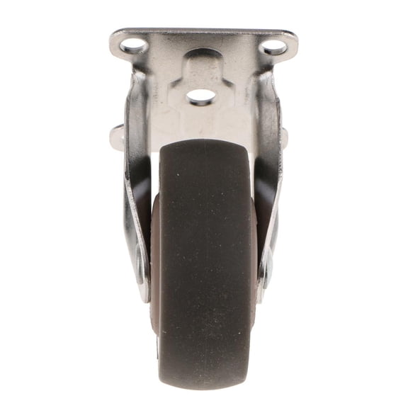 yotijay 25/32/38 / 50mm diameter wheel fixed type flat plate rigid roller caster-2 2 2 Inch
