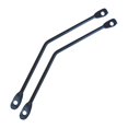 thumbnail image 1 of yotijay 2Pcs Bike Rear Rack Support Easy to Install Rear Cargo Rack Brake Rear Mount Bend Round Rack, 1 of 8