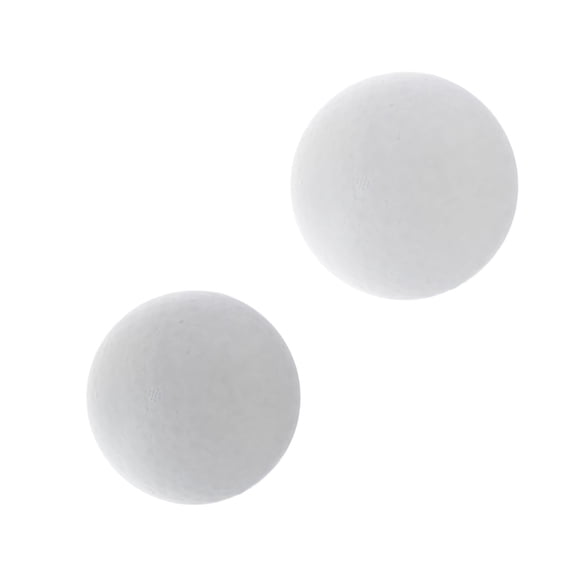 yotijay 2Pcs Foam Balls Polystyrene Balls Craft Balls DIY for Birthday Wedding Christmas 15cm 18cm