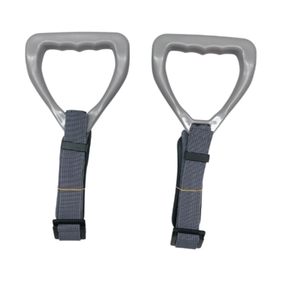 yotijay 2Pcs Gymnastics Rings for Kids Adjustable Strap Nylon Nonslip Handle Comfortable