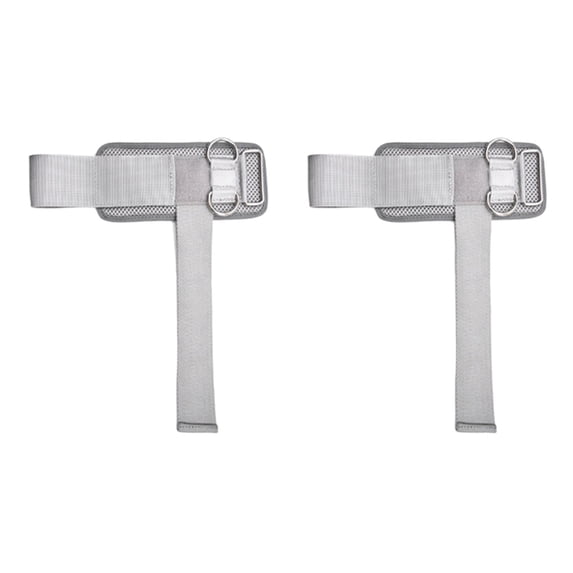 yotijay 2Pcs Weightlifting Wrist Straps Women Men for Bodybuilding Deadlift Exercise Gray