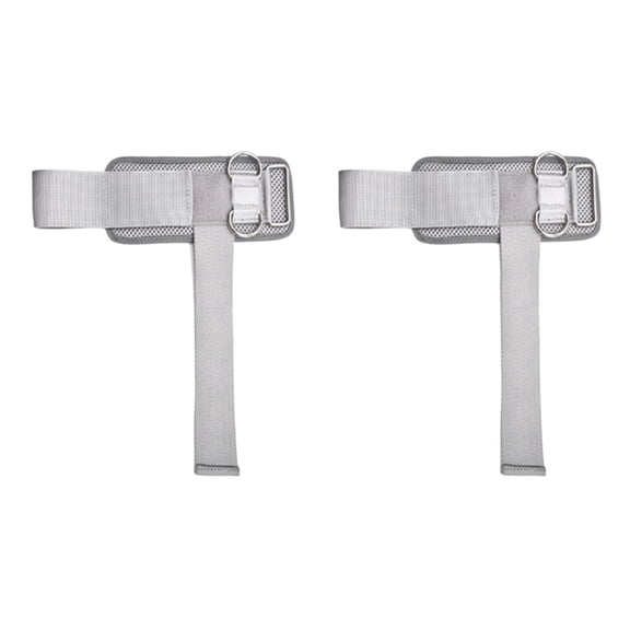 yotijay 2Pcs Weightlifting Wrist Straps Women Men for Bodybuilding Deadlift Exercise Gray